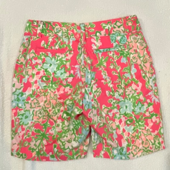 Lilly Pulitzer The Chipper Shorts, Pink Print, Size 2, - Picture 4 of 16